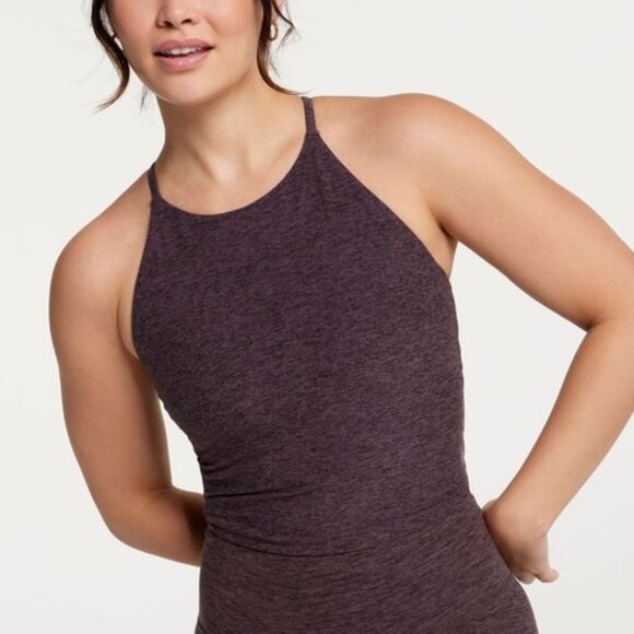 CALIA Women's LustraLux Cross Back Crop Top - Picture 1 of 9